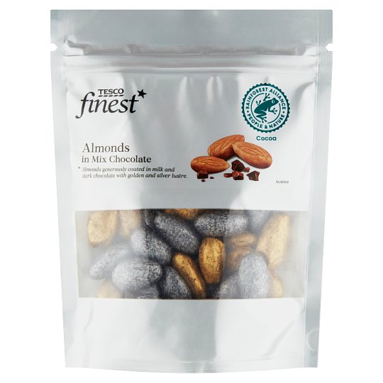 Tesco Finest Almonds in Mix Chocolate 150 g Tesco Online, Tesco From