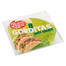 Poco Loco Gorditas Soft taco búzalisztből 8 db 272 g