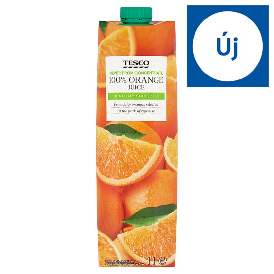 Tesco 100 Orange Juice 1 l Tesco Online, Tesco From Home, Tesco