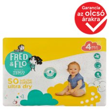 Fred & Flo 4 Maxi 8-14 kg Nappies 50 pcs