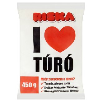 Riska I Love félzsíros tehéntúró 450 g