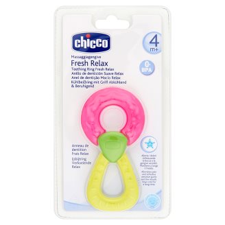 Chicco Fresh Relax hűtőrágóka 4 hónapos kortól