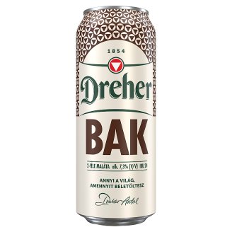 Dreher Bak minőségi barna sör 7,3% 0,5 l