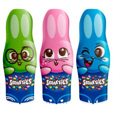 Smarties Milk Chocolate Bunny with Milk Chocolate Sugar Dragees 50 g