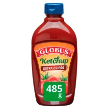 Globus extra csípős ketchup 485 g