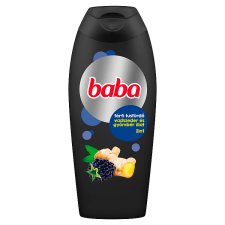 Baba 2in1 Men's Shower Gel with Blackberries and Ginger Scent 400 ml