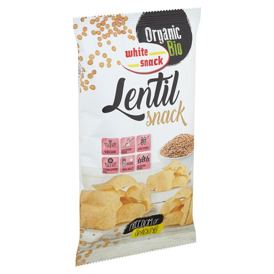 White Snack BIO lencse sült snack 45 g