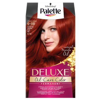Schwarzkopf Palette Deluxe Oil-Care Color 678 Intenzív Vörös tartós hajfesték