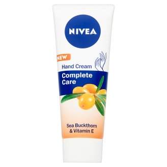 NIVEA Complete Care kézkrém homoktövissel és E-vitaminnal 75 ml
