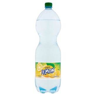 Tesco citromízű szénsavas üdítőital cukorral és édesítőszerrel 2 l