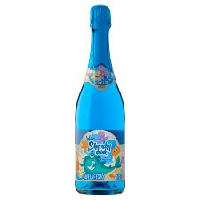 Sharky alkoholmentes kékszőlő ízű szénsavas üdítőital cukorral és édesítőszerrel 0,75 l