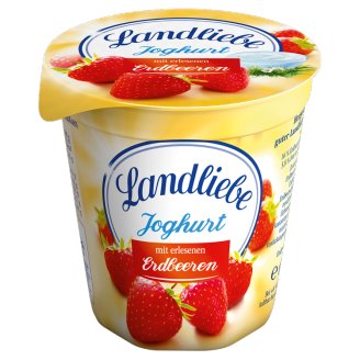 Landliebe cseresznyés vagy barackos vagy epres vagy áfonyás gyümölcsjoghurt 150 g