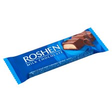 Roshen Milk Chocolate Bar with Crème Brûlée Filling 33 g