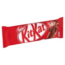 KitKat Wafer Flavored Ice Cream and Cocoa Ice Cream with Chocolate Coated Wafer Pieces 90 ml