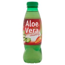 Aloe Vera Non-Carbonated Fruit Drink with Aloe Vera Pieces and Strawberry Flavour 0,5 l