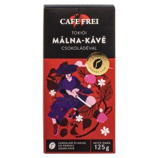 Cafe Frei Tokyo Raspberry and Chocolate Flavoured Roasted Whole Coffee Beans 125 g