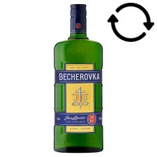 Becherovka gyógynövény likőr 38% 0,7 l