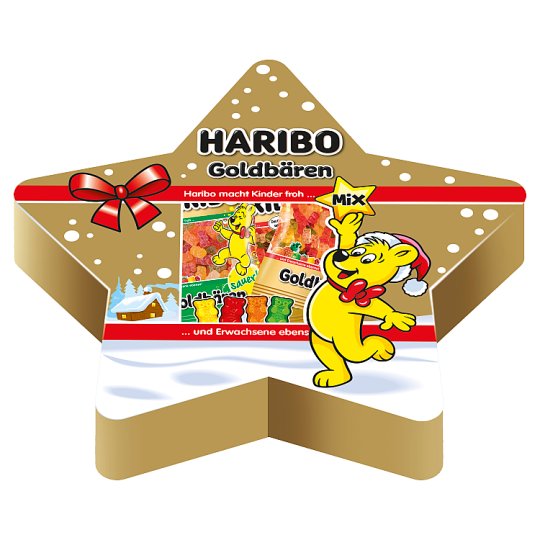 Haribo Goldbären Mix gyümölcsízű gumicukorka 210 g