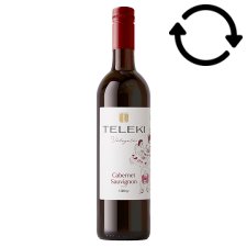 Teleki Válogatás Villányi Cabernet Sauvignon classicus száraz vörösbor 14,5% 0,75 l