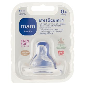 MAM etetőcumi 0+ hónap