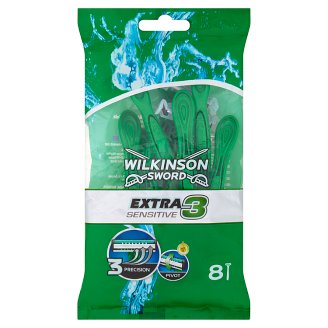 Wilkinson Sword Extra3 Sensitive 3 pengés eldobható borotva 8 db