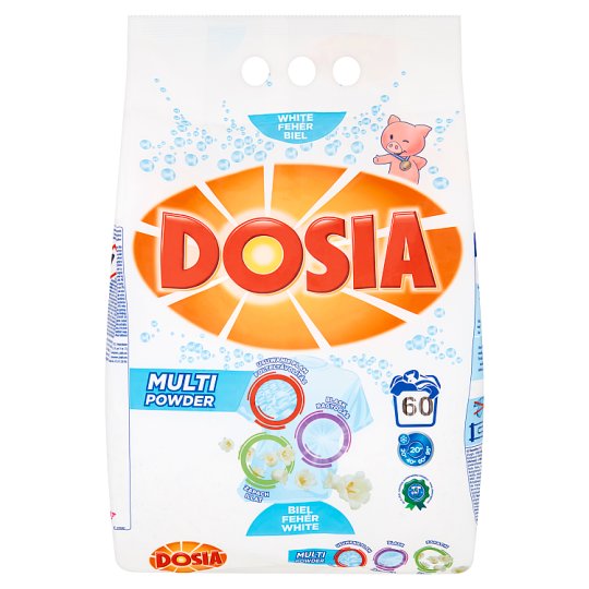 Dosia Multi Powder Detergent for White Clothes 60 Washes 4,2 kg
