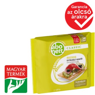 Abonett rozsos extrudált kenyér 100 g