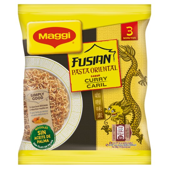 Maggi Fusian P. Oriental Curry ízű tészta 71 g