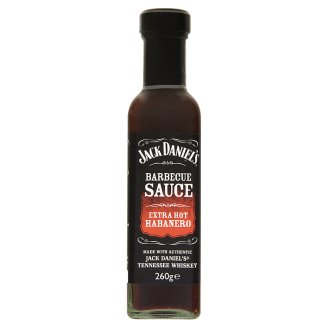 Jack Daniel's extra csípős habanero chilis BBQ szósz 260 g