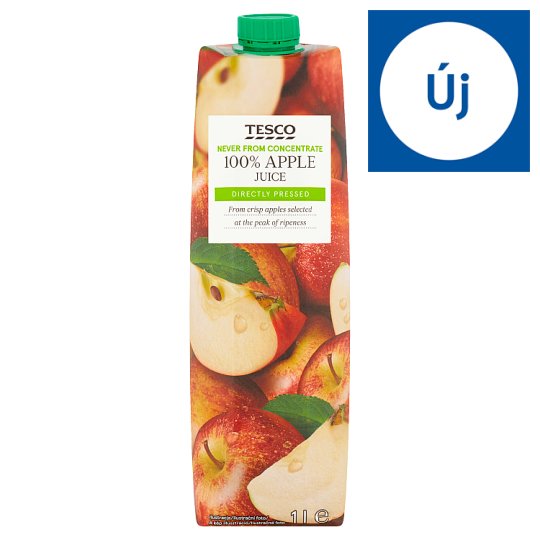 Tesco 100 Fresh Pressed Apple Juice 1 l Tesco Online, Tesco From