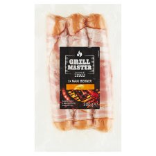 Grill Master Maxi Berner sajtos kolbász bacon szalonnába göngyölve 3 db 300 g