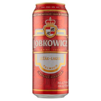 Lobkowicz világos lager sör 4,7% 0,5 l