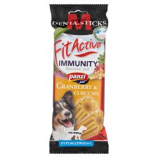 Panzi FitActive Denta-Stick Immunity Áfonya+Kurkuma 150 g