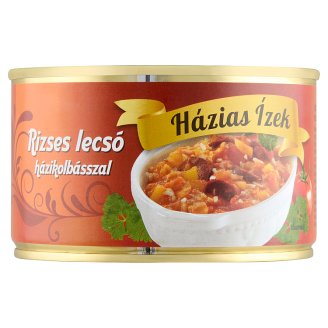 Házias Ízek rizses lecsó házikolbásszal 400 g