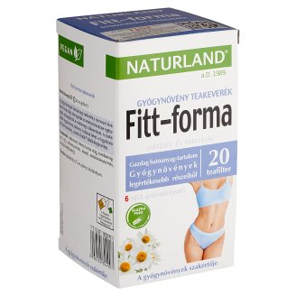 Naturland Életmód fitt-forma teakeverék 20 filter 40 g