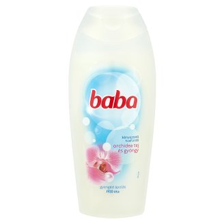 Baba orchidea tej és gyöngy kényeztető tusfürdő 400 ml