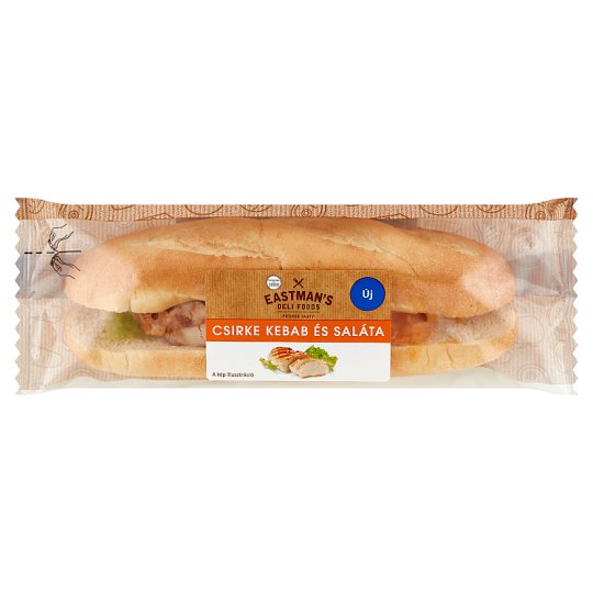 Eastman's Baguette with Chicken Kebab and Salad 137 g Tesco Online