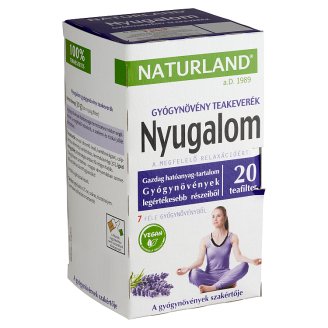 Naturland Herbal Nyugalom gyógynövény teakeverék 20 filter 30 g