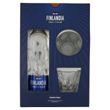 Finlandia vodka 40% 0,7 l + 2 pohár