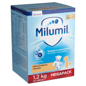 Milumil Junior 1 vanília ízű gyerekital 12 hó+ 1200 g