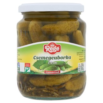Rege csemegeuborka 3-6 cm 560 g