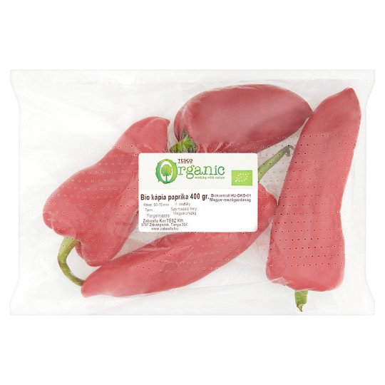 Tesco Organic Capia Pepper 400 g