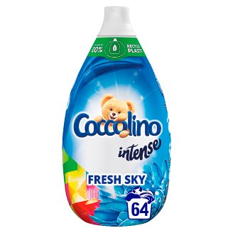 Coccolino Intense Fresh Sky szuperkoncentrált öblítő 64 mosás 960 ml