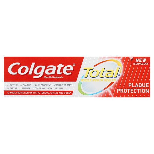 Colgate Total Plaque Protection Toothpaste 75 ml - Tesco Online, Tesco ...