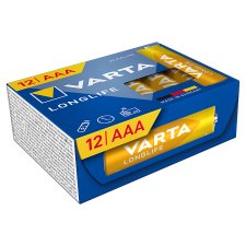 Varta Longlife AAA LR03 1,5V High Performance Alkaline Battery 12 pcs