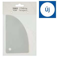 Tesco Home Baking Scrapers, 2 pcs