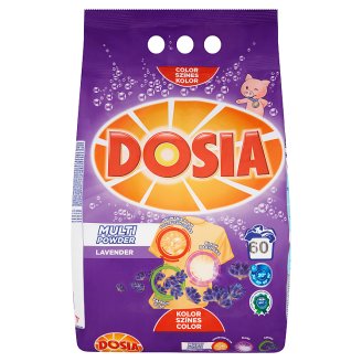 Dosia Multi Powder Levendula mosópor színes ruhákhoz 60 mosás 4,2 kg