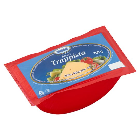 Tolle felezett zsíros félkemény trappista sajt 700 g