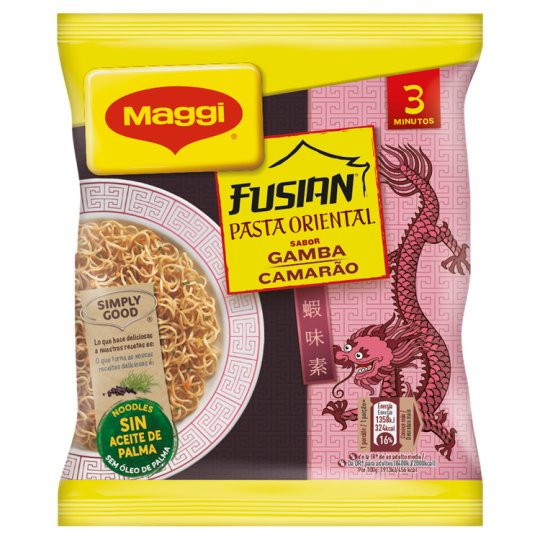 Maggi Fusian P. Oriental Garnélarák ízű tészta 71 g