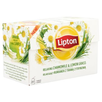 Lipton kamilla és indiai citromfű tea 20 filter